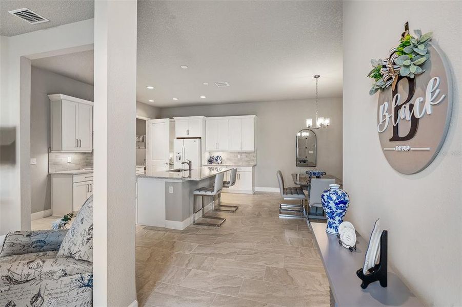 Furnished interior view inside a new home in , Ormond Beach (Image 7).