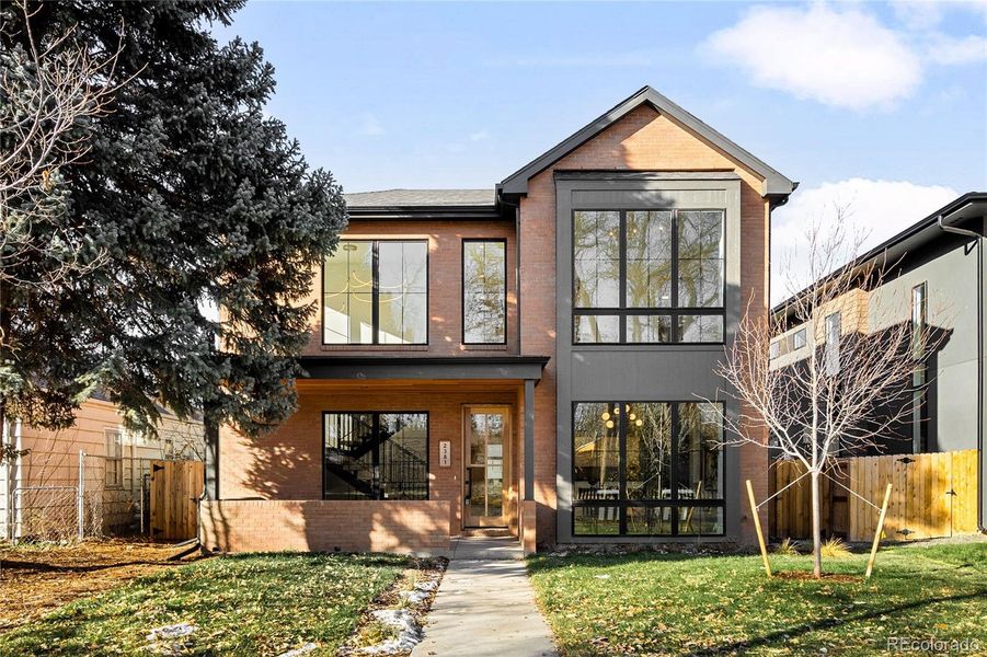 New construction home on a quiet block near a vibrant area, 5 beds, 5 baths