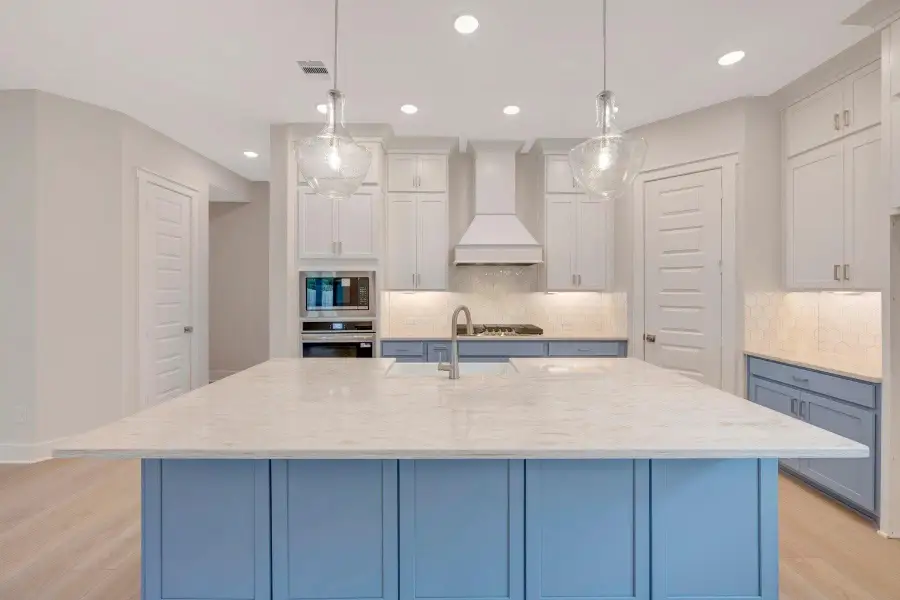 Furnished interior view inside a new home in Two Step Farm - Landmark Row Collection, Montgomery (Image 7).