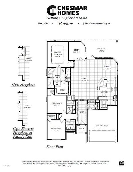 View of home floor plan