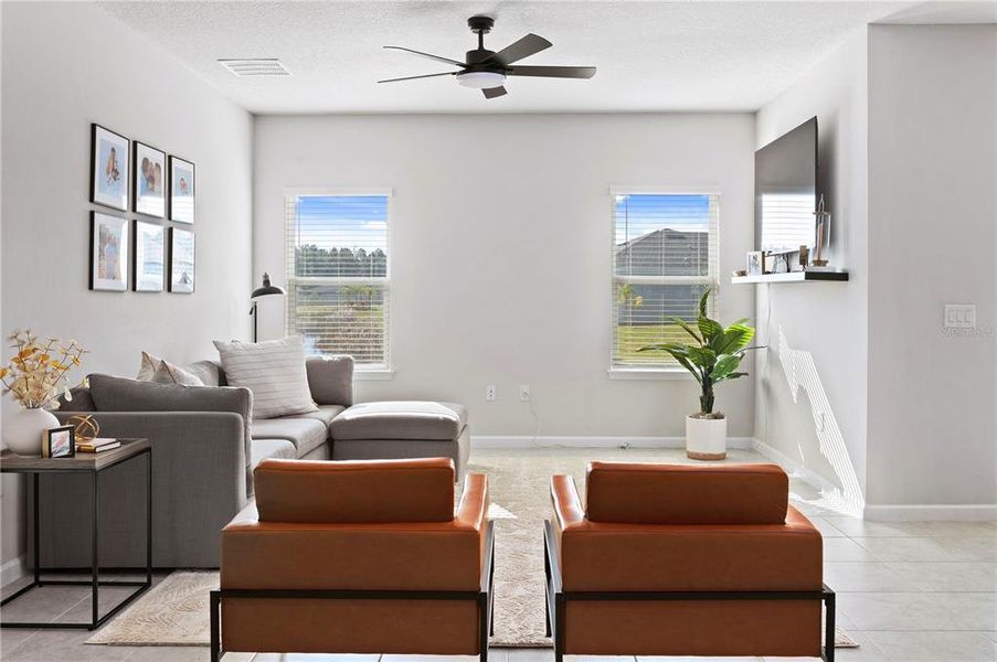 Furnished interior view inside a new home in , Daytona Beach (Image 7).