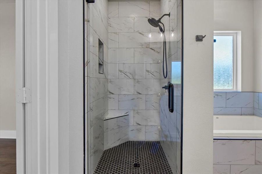 Furnished interior view inside a new home in , Lindale (Image 17). Furnished interior view inside a new home in , Lindale (Image 17).