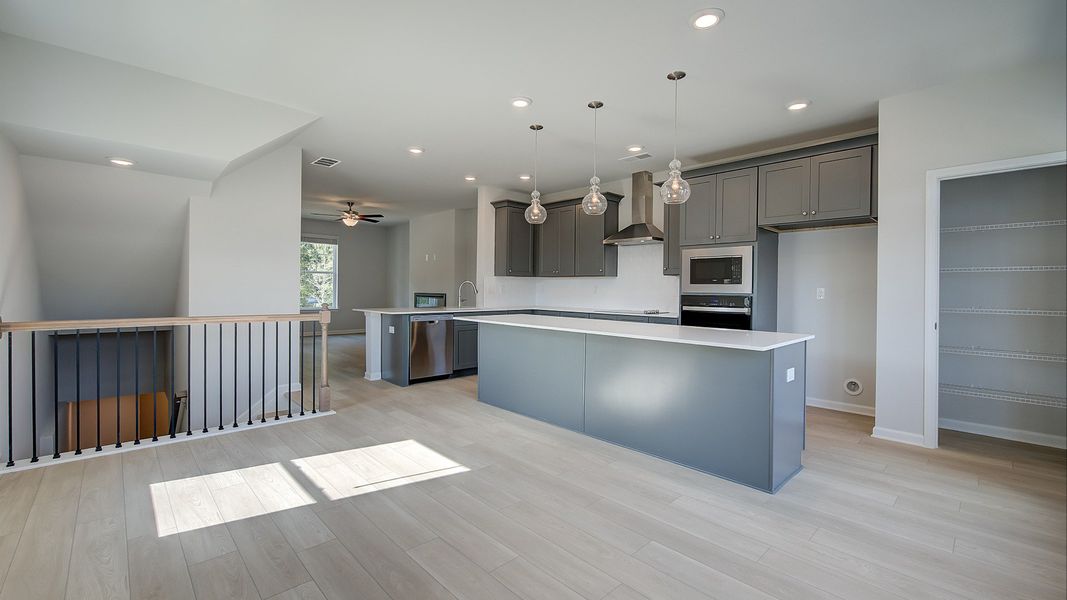 Representative furnished interior of a home built from the Lana by DRB Homes in Daybreak, Newnan (Image 15).