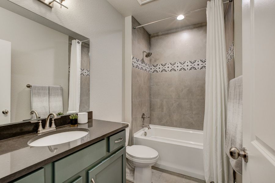 Representative furnished interior of a home built from the The Barrington 2 by Landmark Homes in Highlands at Fox Hill, Longmont (Image 38). Representative furnished interior of a home built from the The Barrington 2 by Landmark Homes in Highlands at Fox Hill, Longmont (Image 38).