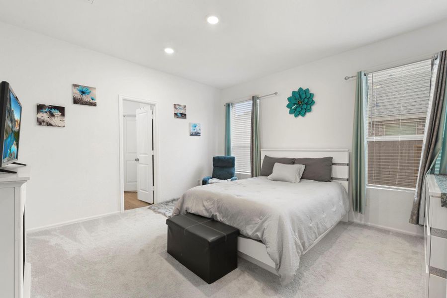 Furnished interior view inside a new home in Tavola: Gulf Coast Collection, New Caney (Image 33).