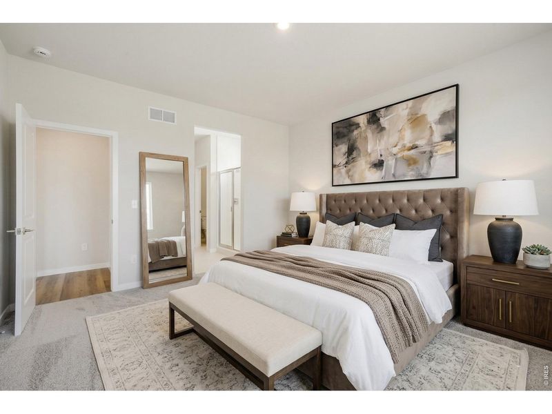Furnished interior view inside a new home in Farmstead, Berthoud (Image 14).