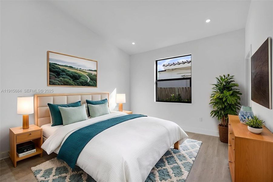 Furnished interior view inside a new home in , Coral Gables (Image 14). Furnished interior view inside a new home in , Coral Gables (Image 14).