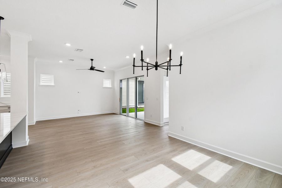 Spacious, unfurnished interior of a new home in Seven Pines 40' Front Entry, Jacksonville (Image 22). Spacious, unfurnished interior of a new home in Seven Pines 40' Front Entry, Jacksonville (Image 22).