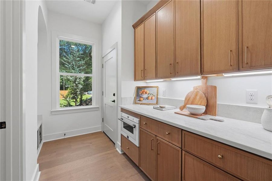Furnished interior view inside a new home in , Powder Springs (Image 19).