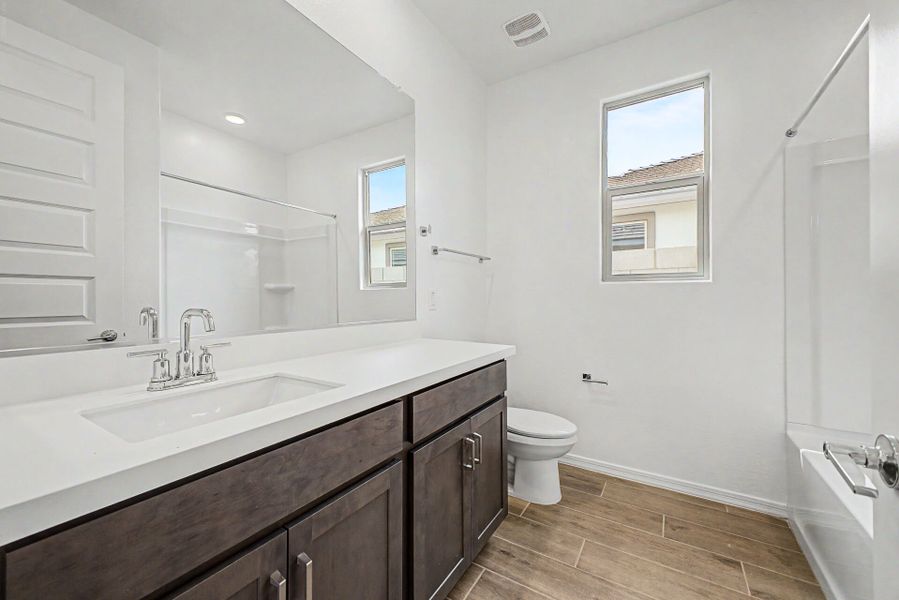 Furnished interior view inside a new home in Las Ventanas, Goodyear (Image 6).