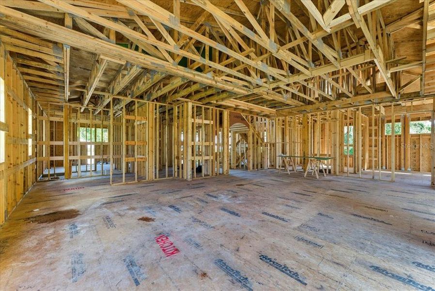 In-progress construction of a new home in , Apopka, FL (Image 10).