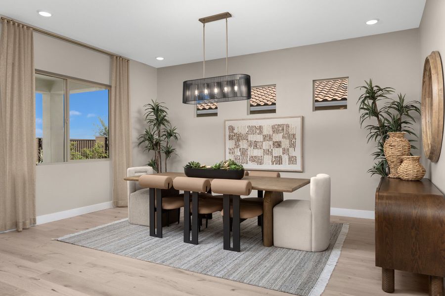 Representative furnished interior of a home built from the Crimson by Mattamy Homes in Rosewood Heights, San Tan Valley (Image 10).