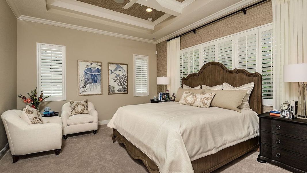 Representative furnished interior of a home built from the Sea Mist by Neal Communities in Verandah Real Estate and Homes for Sale in Fort Myers, FL - Neal Communities, Fort Myers (Image 8).
