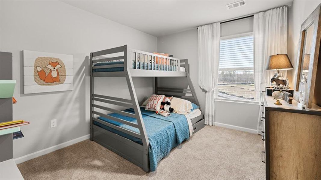 Furnished interior view inside a new home in Oconee Overlook Townhomes, Gainesville (Image 22).