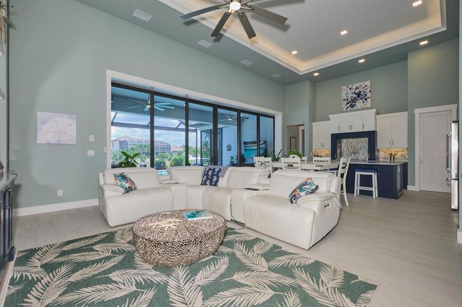Furnished interior view inside a new home in , Punta Gorda (Image 5).