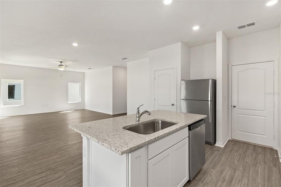 Furnished interior view inside a new home in Peach Crossings, Winter Haven (Image 13).