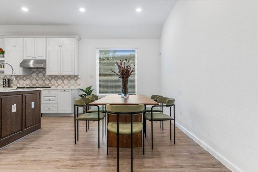 Furnished interior view inside a new home in , Porter (Image 12).