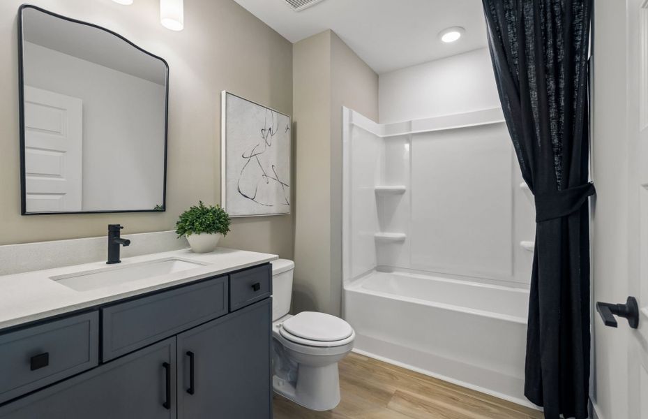 Representative furnished interior of a home built from the Mystique by John Wieland in Treymor, Mount Juliet (Image 17).