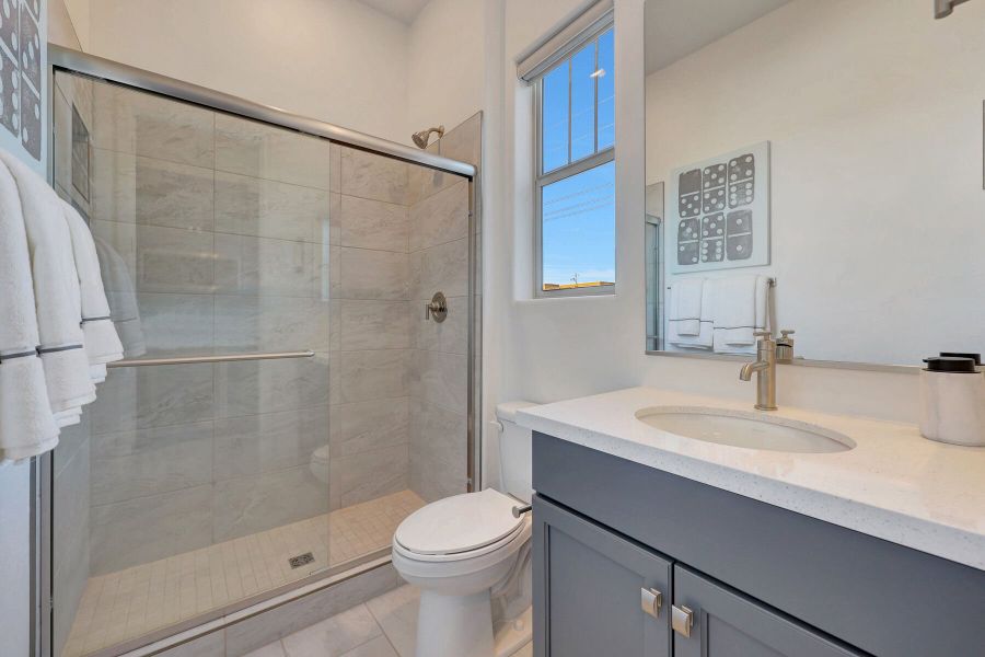 Representative furnished interior of a home built from the Violet by Mattamy Homes in White Tank Vistas, Waddell (Image 47).