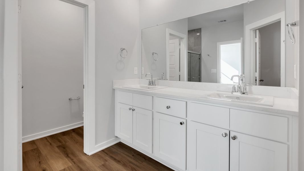 Furnished interior view inside a new home in Overlook West, Wolfforth (Image 9). Furnished interior view inside a new home in Overlook West, Wolfforth (Image 9).