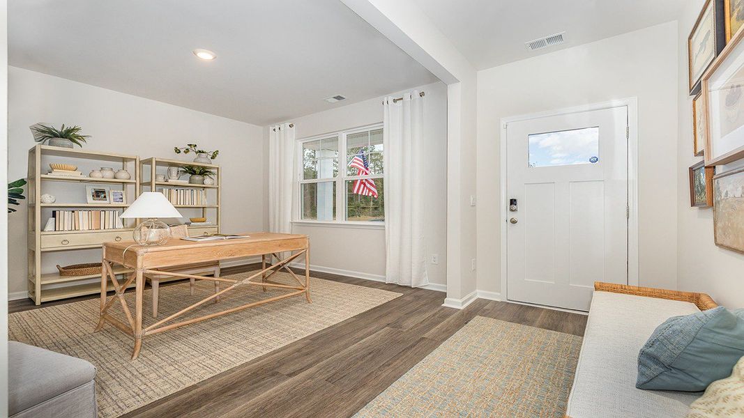 Furnished interior view inside a new home in Harper Meadows, Loris (Image 4).