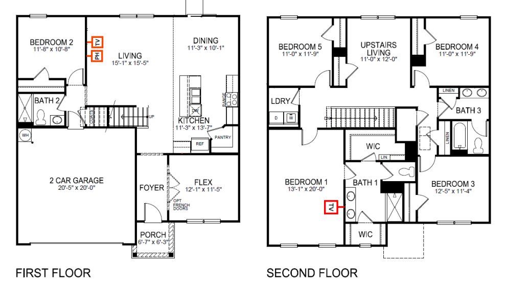 2D floor plan layout of this home in Sease's Pond, Gilbert, SC (Image 2). 2D floor plan layout of this home in Sease's Pond, Gilbert, SC (Image 2).