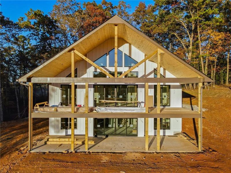 In-progress construction of a new home in , Ranger, GA (Image 31).