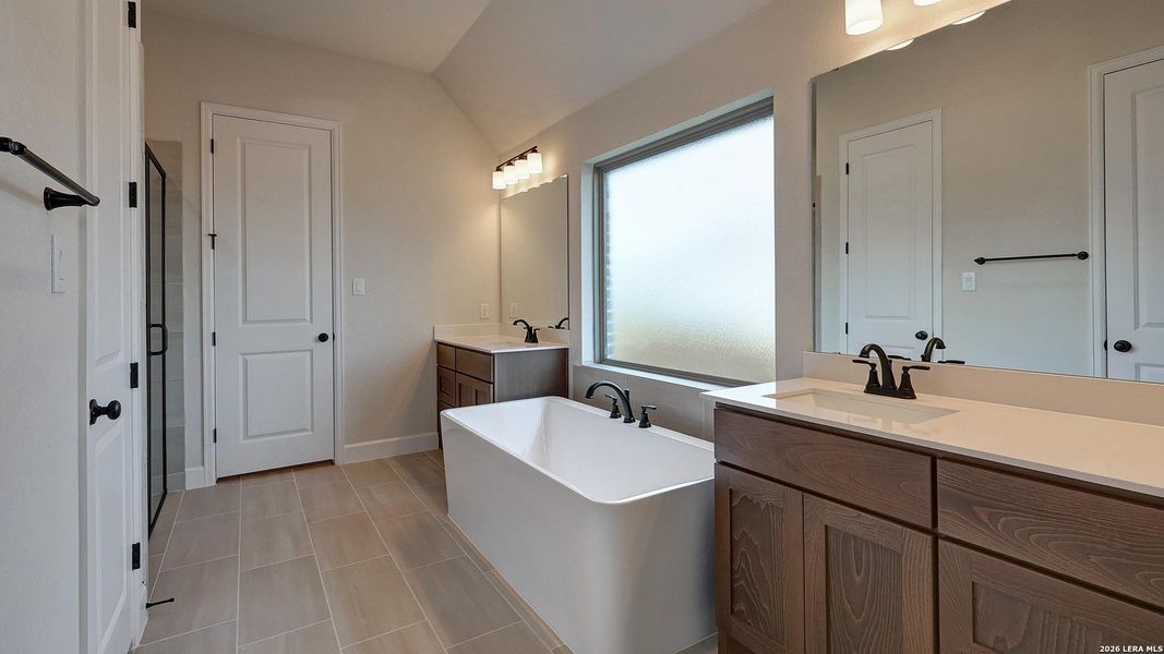 Furnished interior view inside a new home in Arcadia Ridge, San Antonio (Image 8).