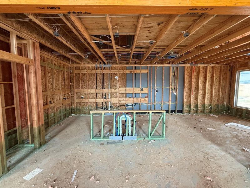 In-progress construction of a new home in Candela, Richmond, TX (Image 12).