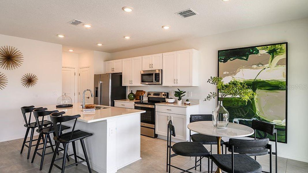 Furnished interior view inside a new home in Marion Creek, Haines City (Image 7).