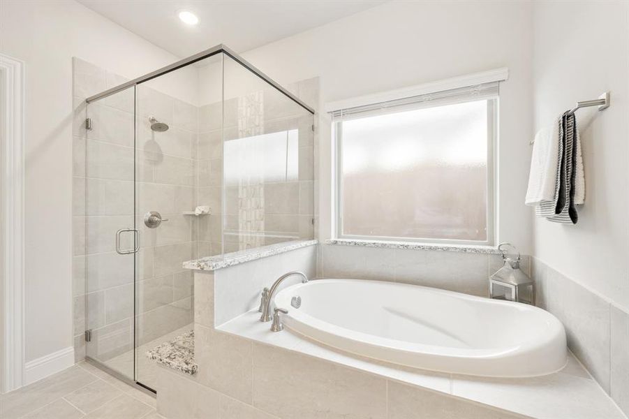 Furnished interior view inside a new home in Parks of Aledo, Aledo (Image 9).