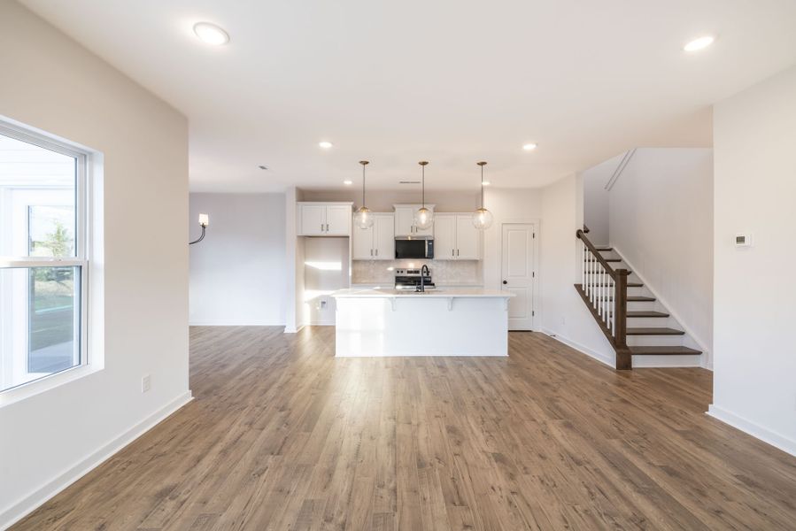 Spacious, unfurnished interior of a new home in Morrow Brook, Albemarle (Image 9).