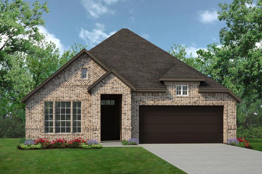 Elevation B | Concept 1638 at Chisholm Hills in Cleburne, TX by Landsea Homes