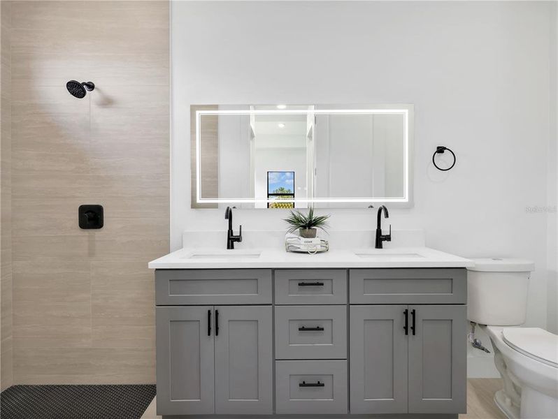 Furnished interior view inside a new home in , Cape Coral (Image 27).