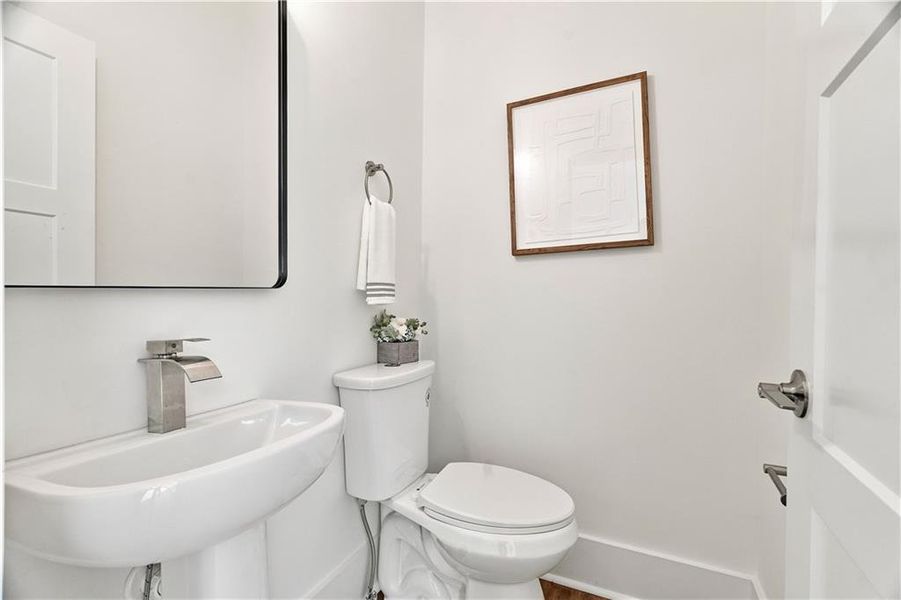 Furnished interior view inside a new home in , Dahlonega (Image 30).