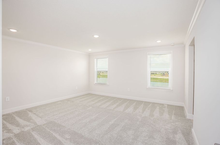 Representative unfurnished interior of a home built from the Carrington by Maronda Homes in Malabar Springs, Palm Bay (Image 56).
