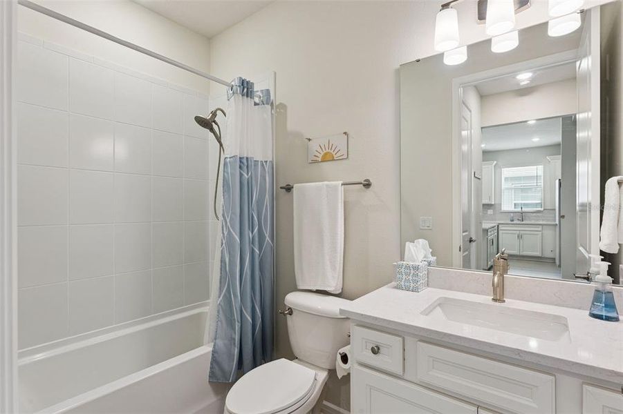 Furnished interior view inside a new home in Del Webb Oasis, Winter Garden (Image 23).