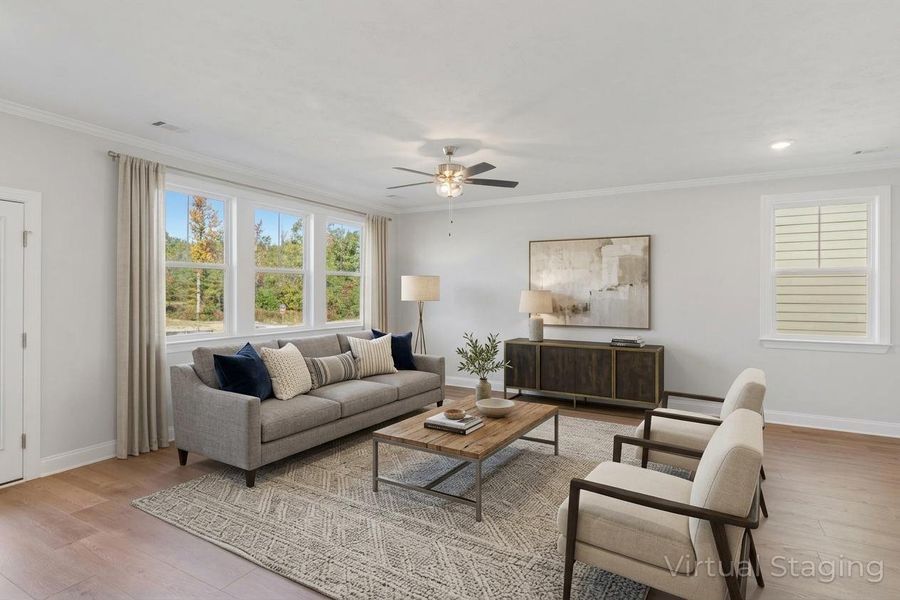 Furnished interior view inside a new home in Tillery Park, Grovetown (Image 6).