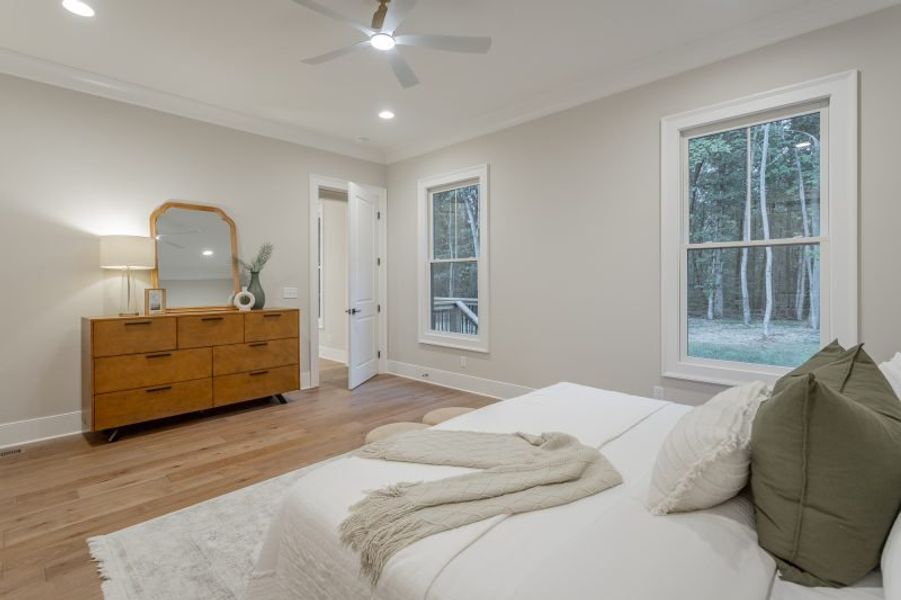 Representative furnished interior of a home built from the Winterbrook A by Riverstone Construction, LLC in Jasper Highlands, Guild (Image 19).