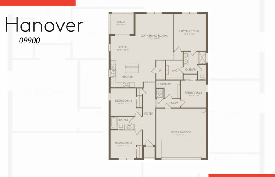 Hanover Quick Move-In Floor Plan