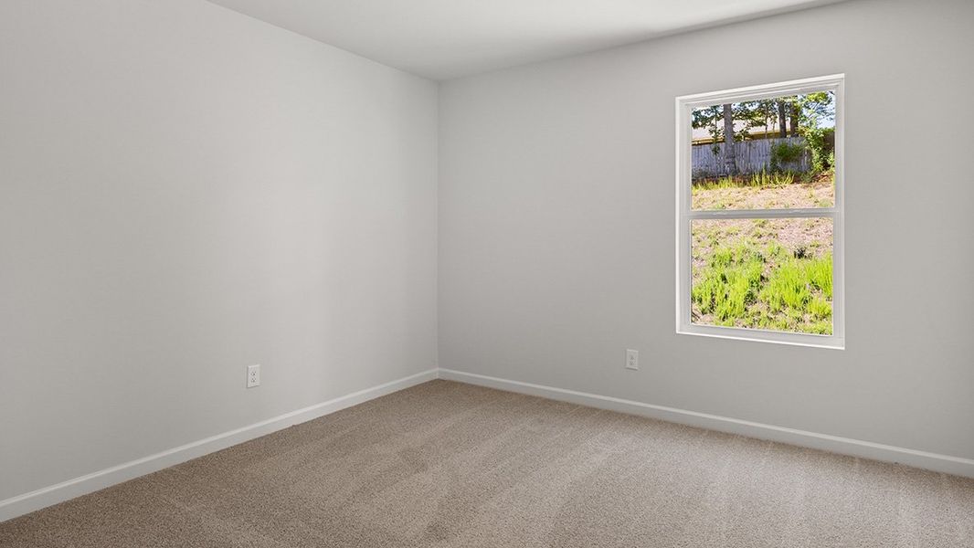 Representative unfurnished interior of a home built from the GALEN by D.R. Horton in Thompson Ridge, Dallas (Image 20).