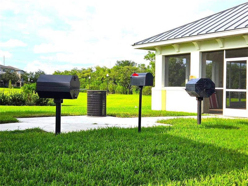 Exterior details and patio area of a home in , Seminole (Image 32).