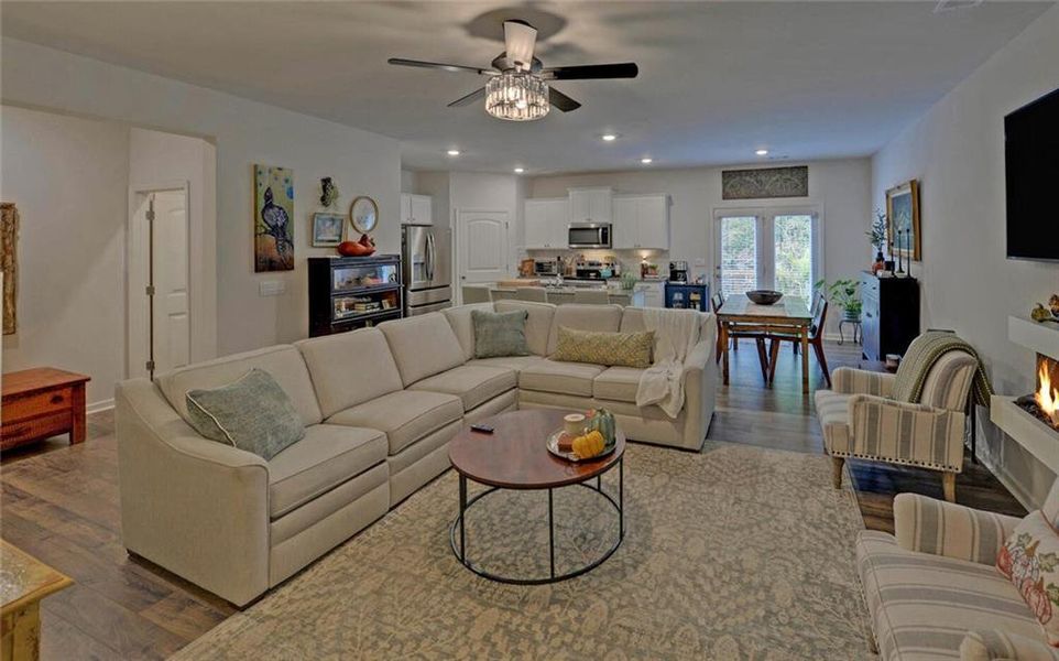 Furnished interior view inside a new home in , Dahlonega (Image 26).