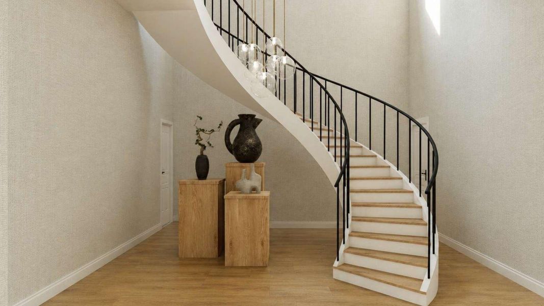 Furnished interior view inside a new home in , Houston (Image 5).