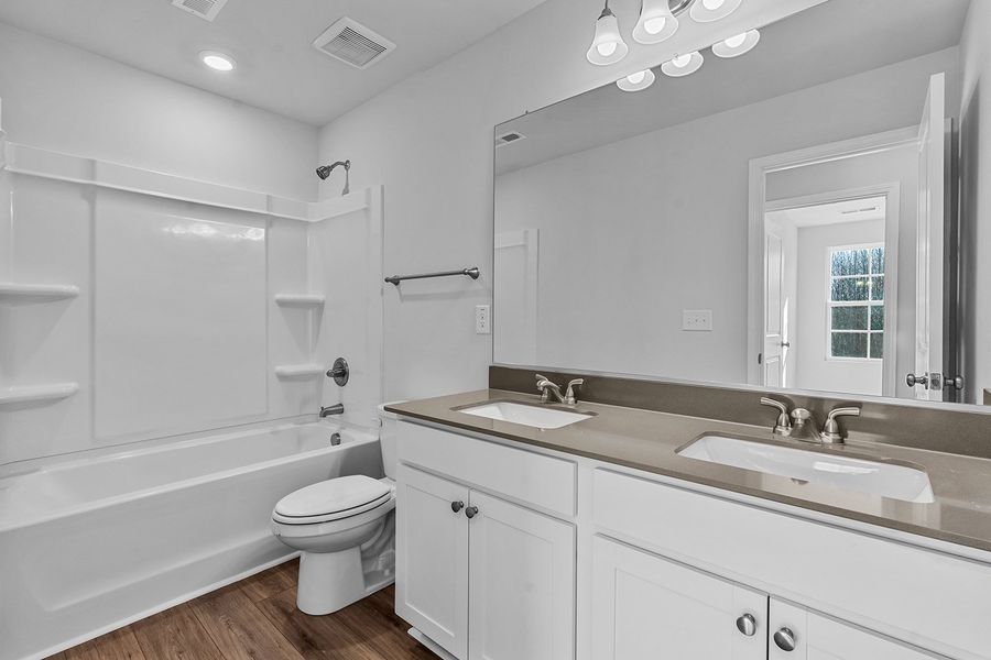 Furnished interior view inside a new home in Fieldstone, Lexington (Image 15).