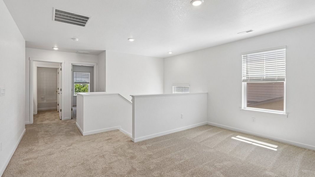 Spacious, unfurnished interior of a new home in Vantage, Berthoud (Image 32). Spacious, unfurnished interior of a new home in Vantage, Berthoud (Image 32).