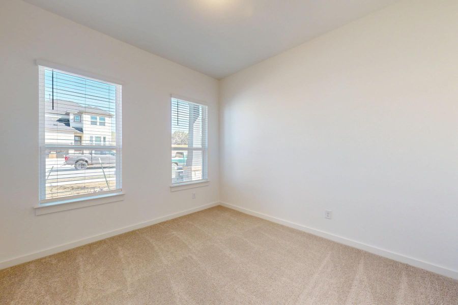 Spacious, unfurnished interior of a new home in Heritage, Dripping Springs (Image 36). Spacious, unfurnished interior of a new home in Heritage, Dripping Springs (Image 36).
