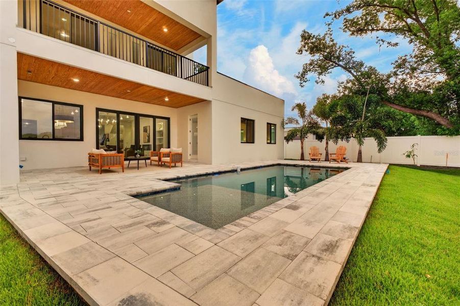 Exterior details and patio area of a home in , Orlando (Image 4). Exterior details and patio area of a home in , Orlando (Image 4).