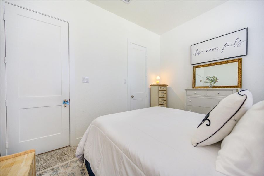 Another spacious bedroom with a neutral design ready for your personal touch. Another spacious bedroom with a neutral design ready for your personal touch.