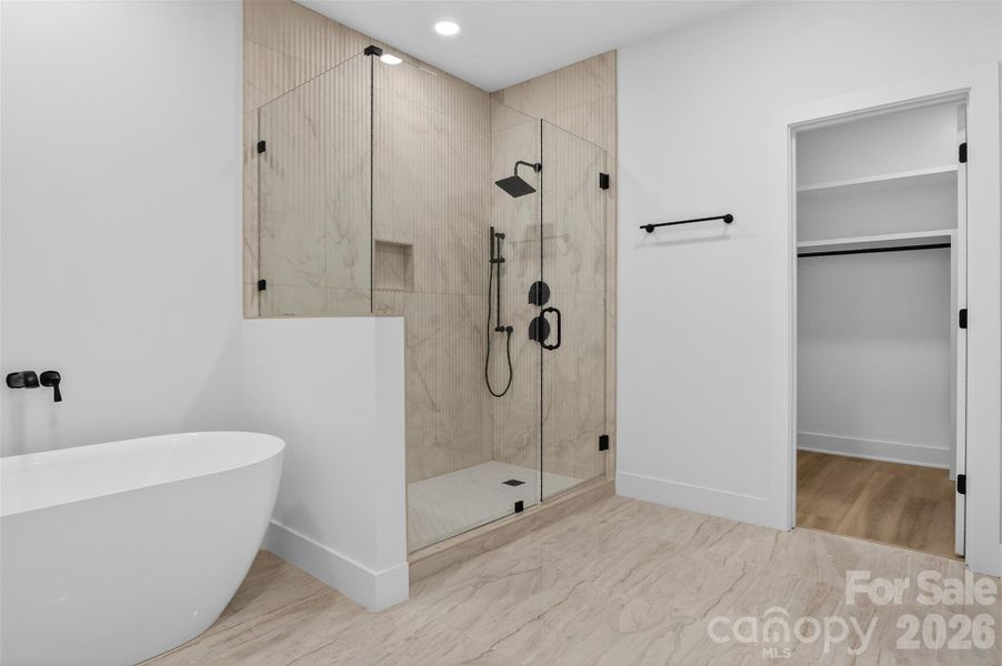 Furnished interior view inside a new home in , Charlotte (Image 27). Furnished interior view inside a new home in , Charlotte (Image 27).